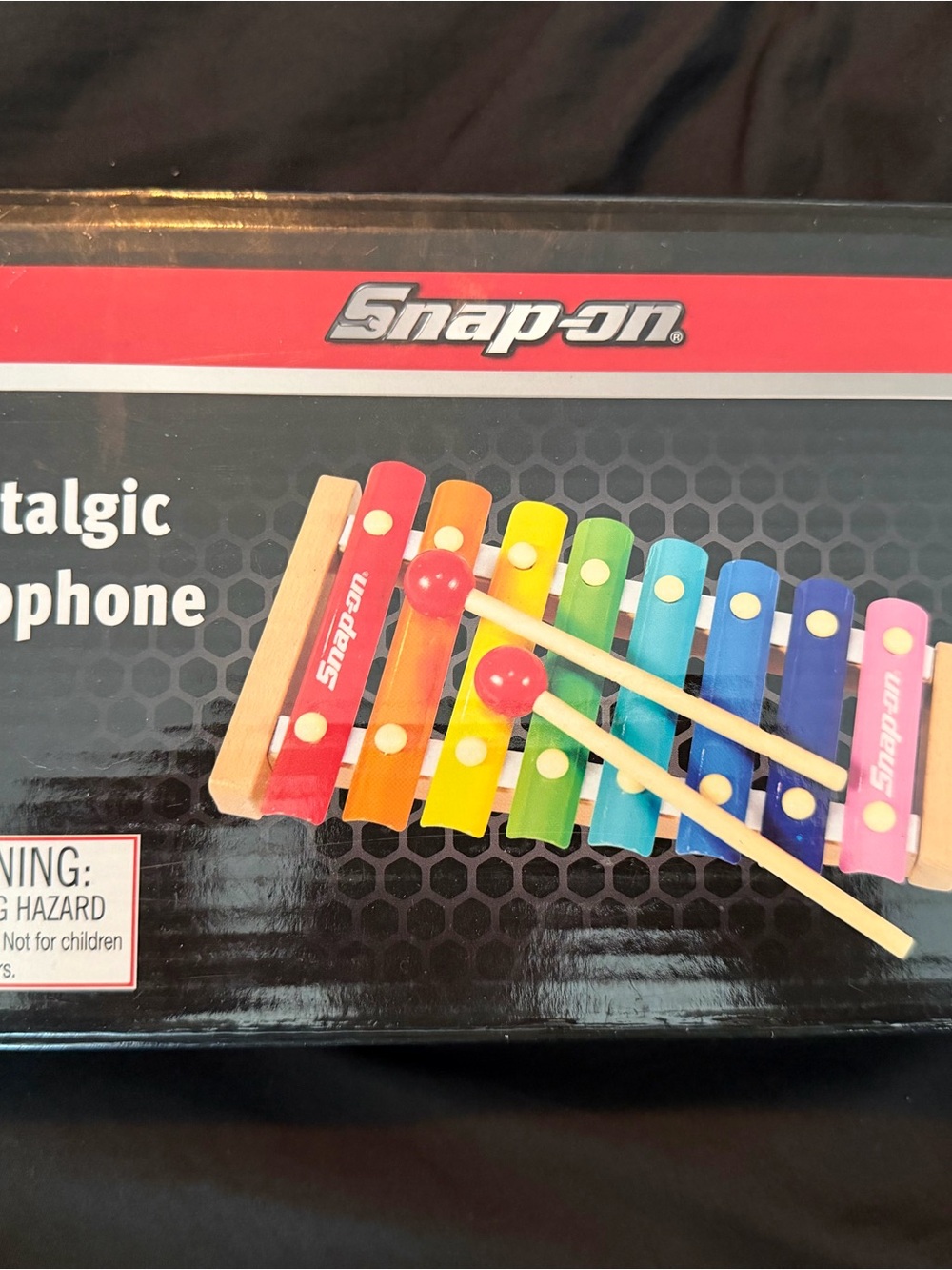 Snap-on Rainbow Xylophone Toy - Multicolor
